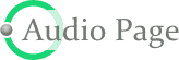 audio page logo